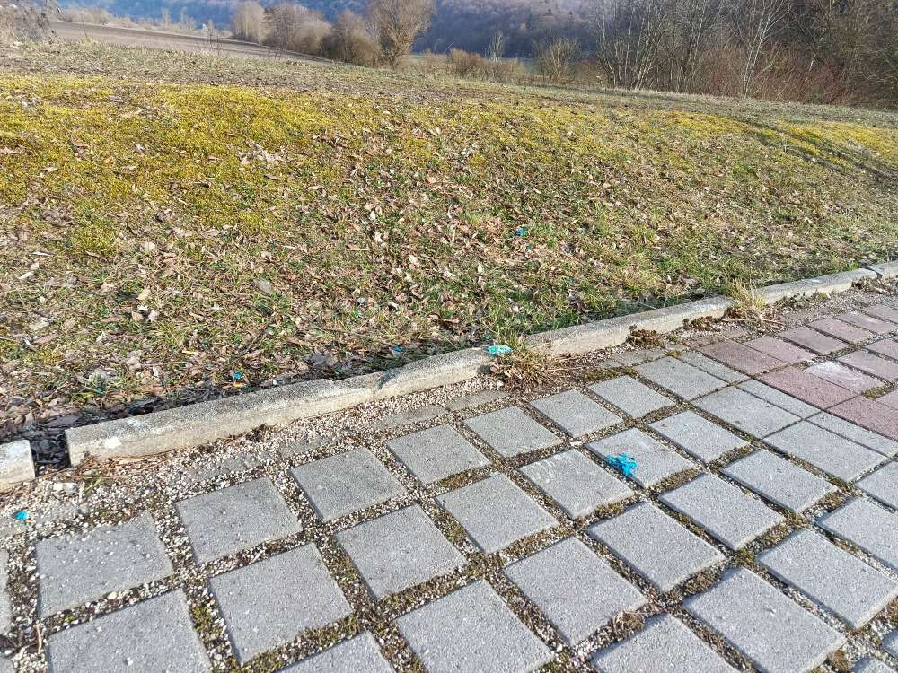 Giftköder-Komische blaue Substanz-Profilbild