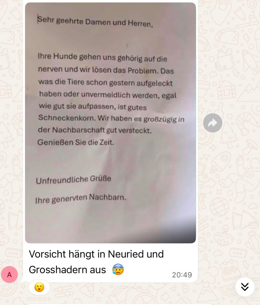 Giftköder-Schneckenkorn in Neuried/Großhadern-Profilbild