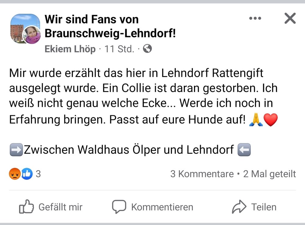 Giftköder-Evtl. Rattengift-Profilbild