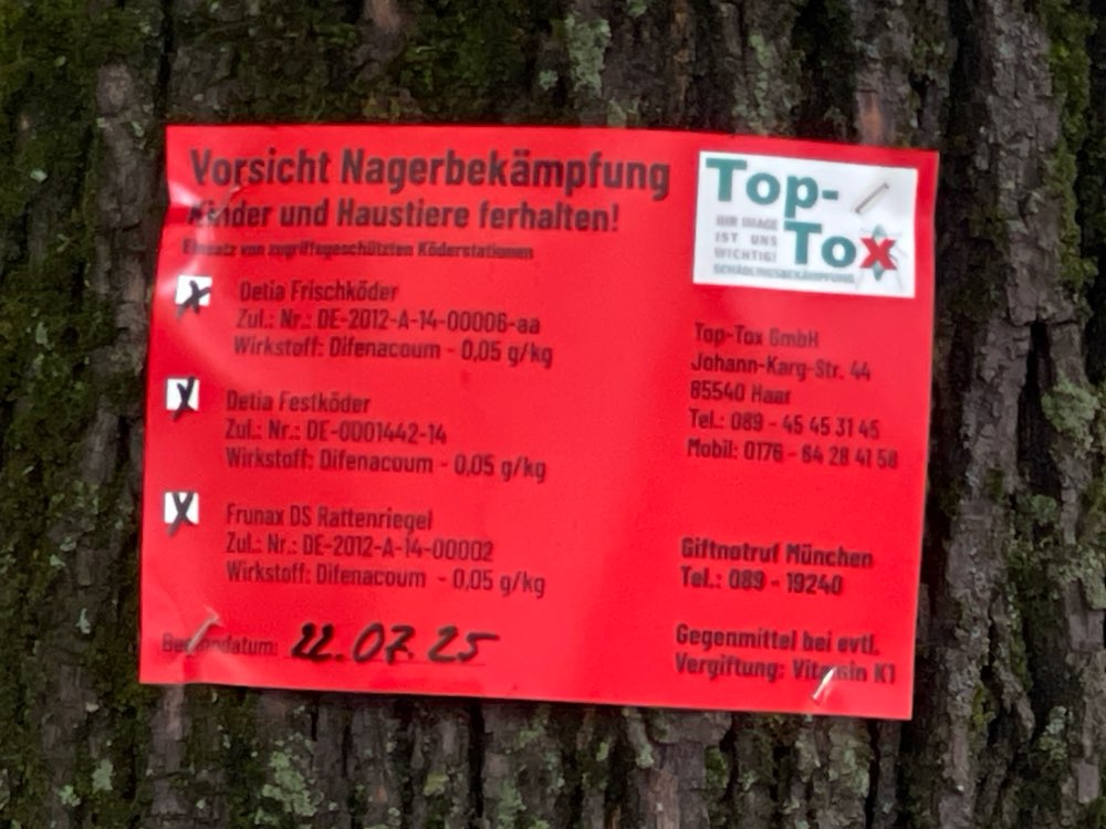 Giftköder-Vorsicht Nagerbekämpfung-Profilbild