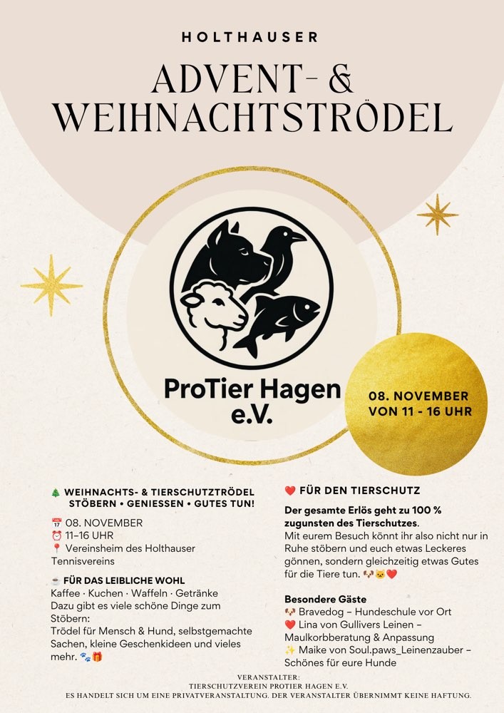 Hundetreffen-Advents Trödel zugunsten des Tierschutzes-Profilbild