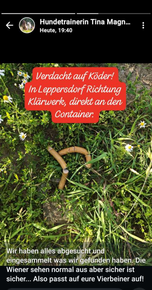 Giftköder-Verdacht auf Köder-Profilbild