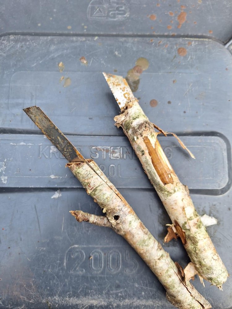 Giftköder-Stöcker mit Rasierklingen-Profilbild