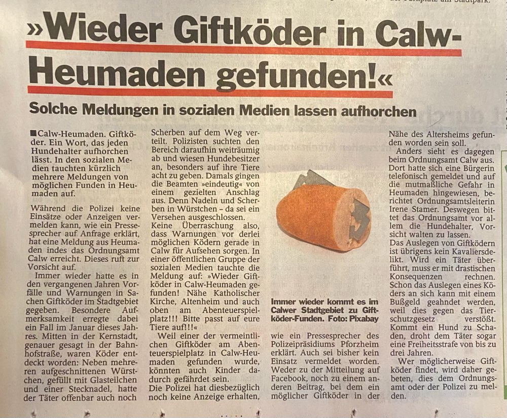 Giftköder-Möglicher Giftköder-Profilbild