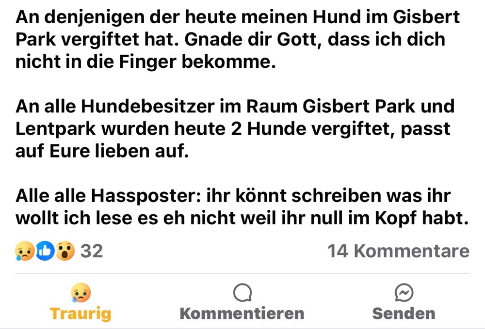 Giftköder-Hund vergiftet!!!-Profilbild