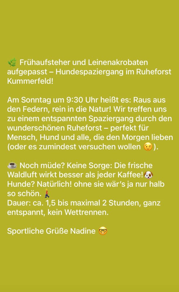 Hundetreffen-Waldwanderung Kummerfeld-Profilbild