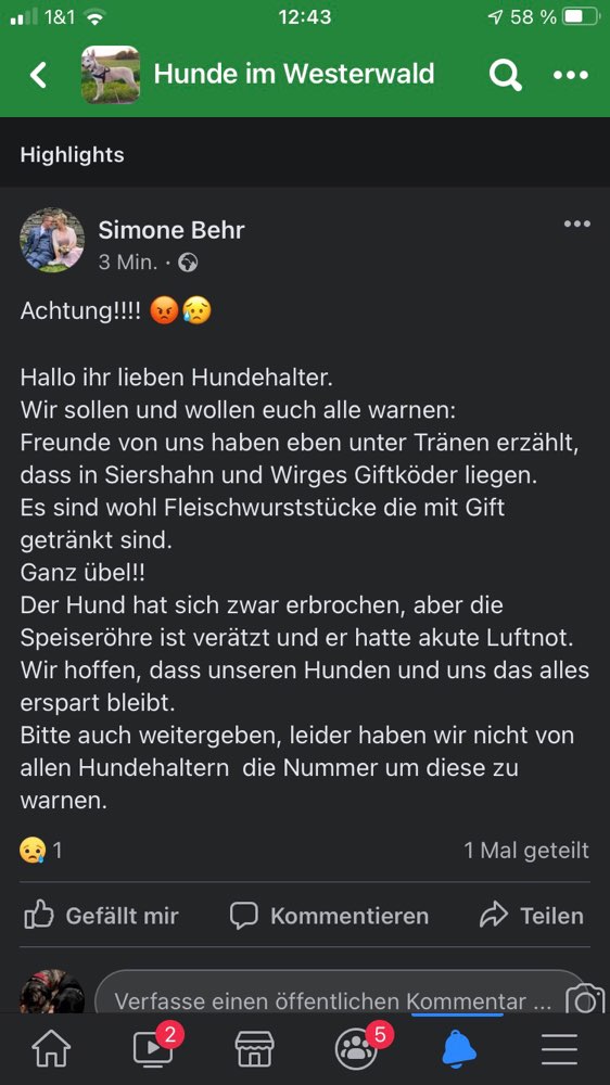 Giftköder-Fleischwurst getränkt in Gift-Profilbild