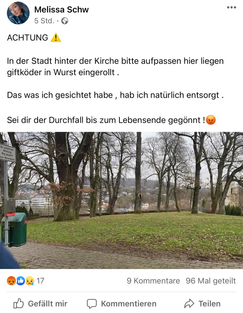 Giftköder-Giftköder in Wurst eingerollt-Profilbild