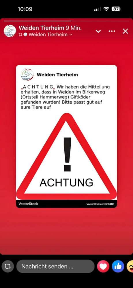 Giftköder-Giftköder bzw. Wurst mit Metallteilen-Profilbild