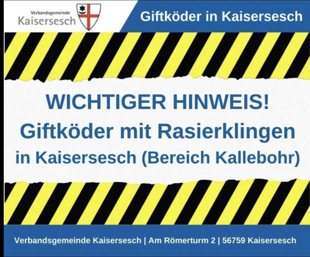Giftköder-Giftköder!! Rasierklingen in Leberwurst-Profilbild