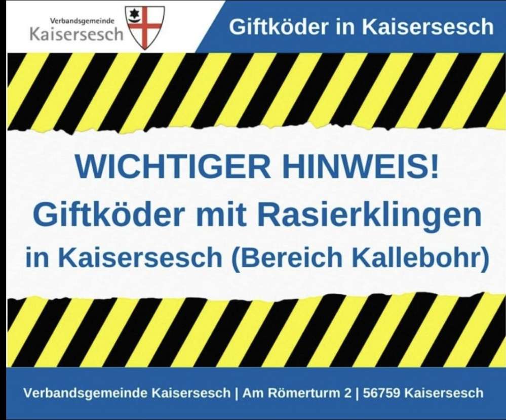 Giftköder-Giftköder!! Rasierklingen in Leberwurst-Profilbild