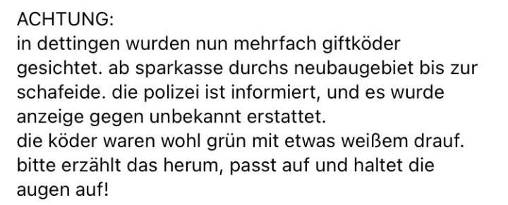 Giftköder-Dettingen Giftköder-Profilbild