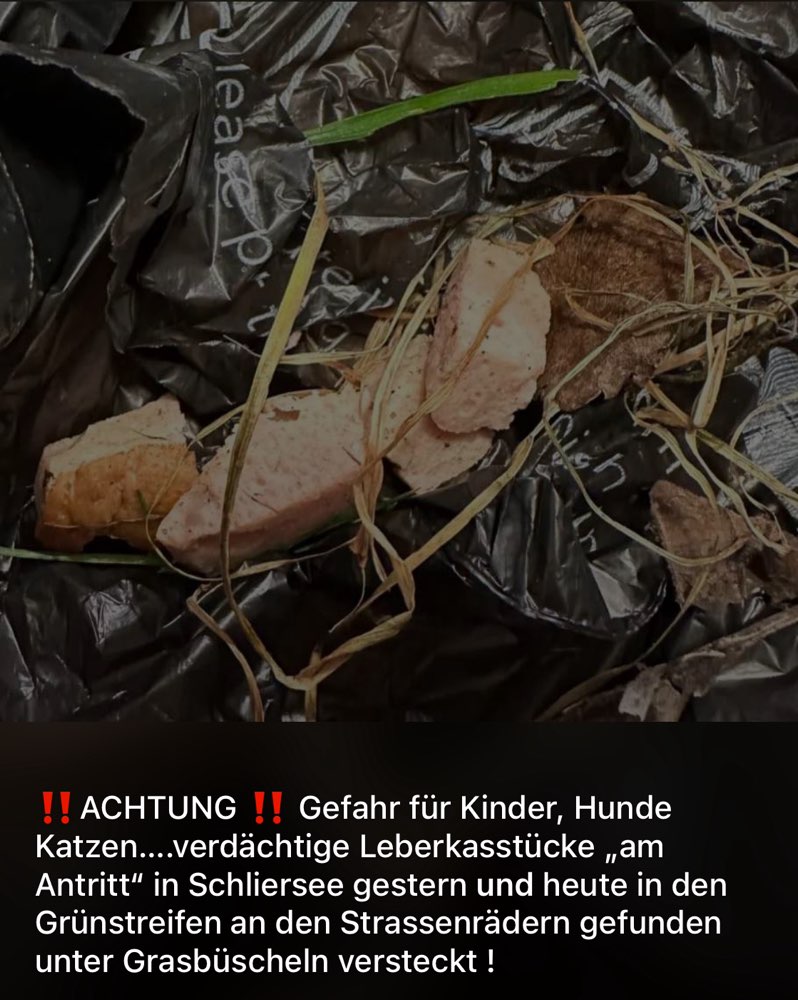 Giftköder-Verdächtige Leberkasstücke-Profilbild