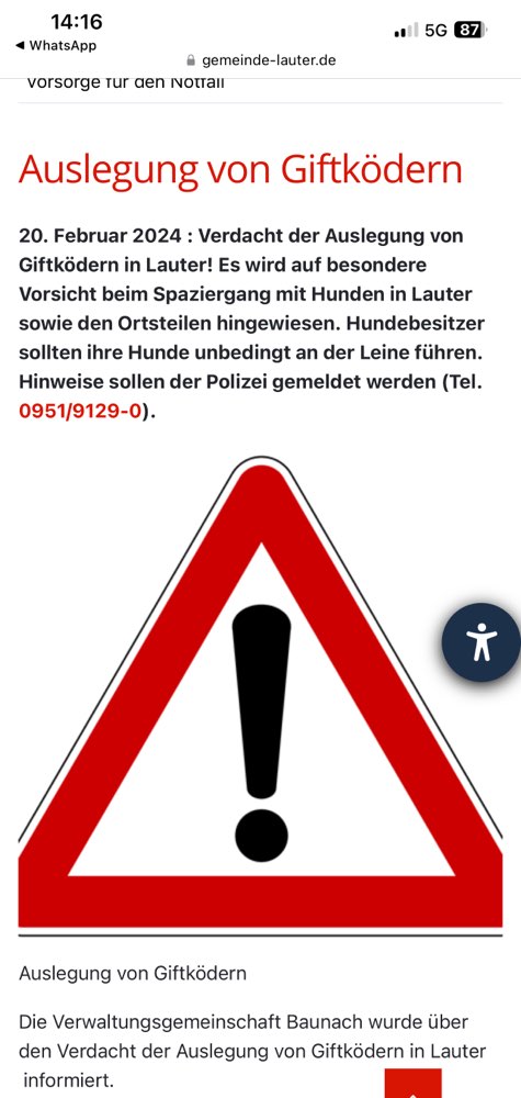 Giftköder-Verdacht auf Auslegung von Giftködern-Profilbild