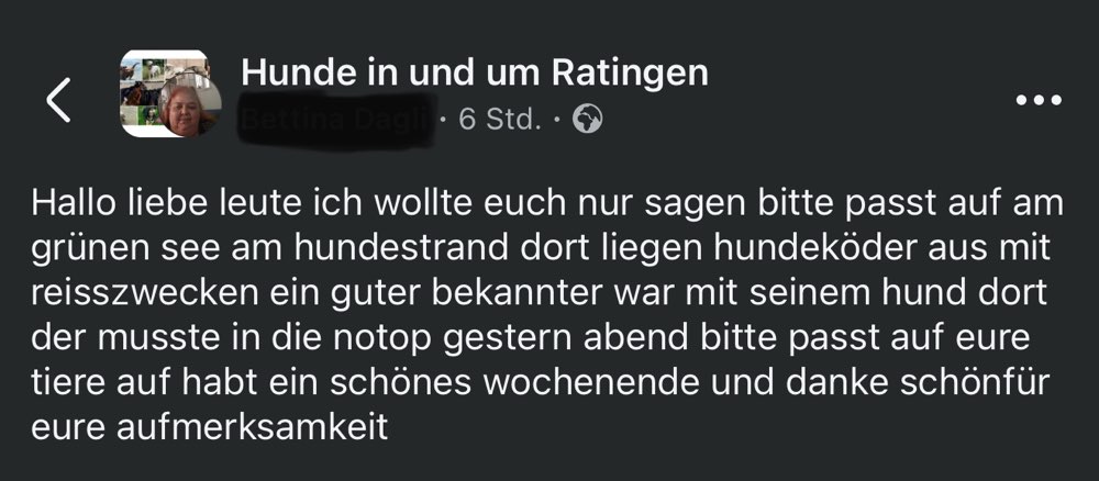 Giftköder-Köder mit Reißzwecken-Profilbild