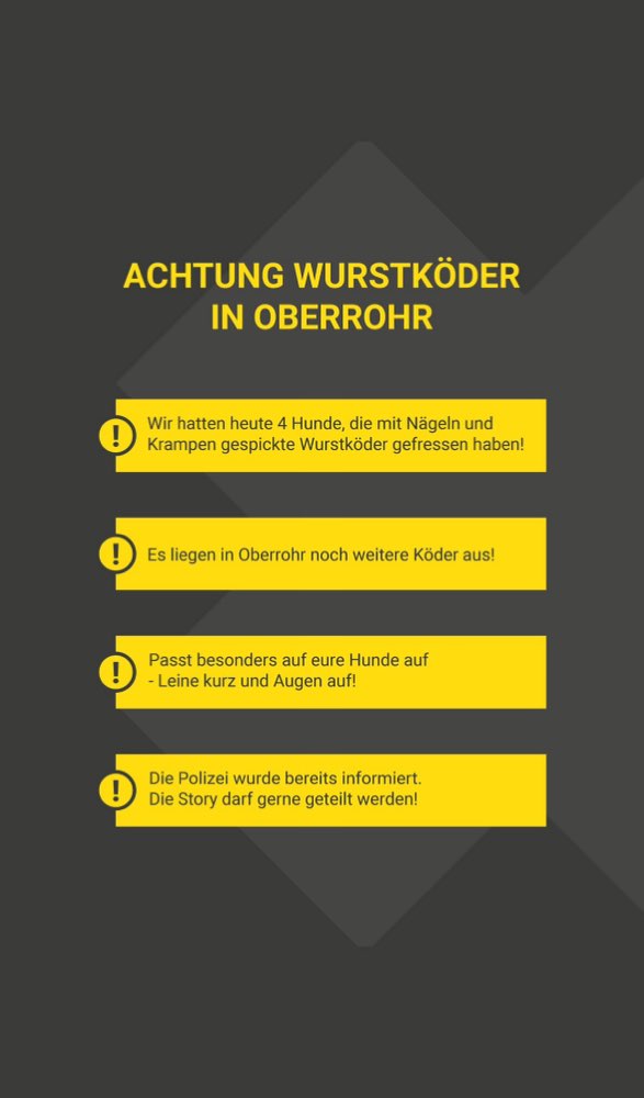Giftköder-Wurstköder mit Nägeln-Profilbild