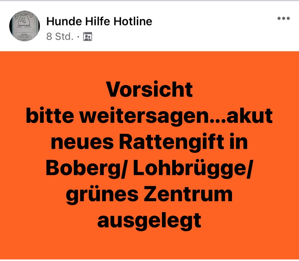 Giftköder-Rattengift Grünes Zentrum Lohbrügge-Profilbild