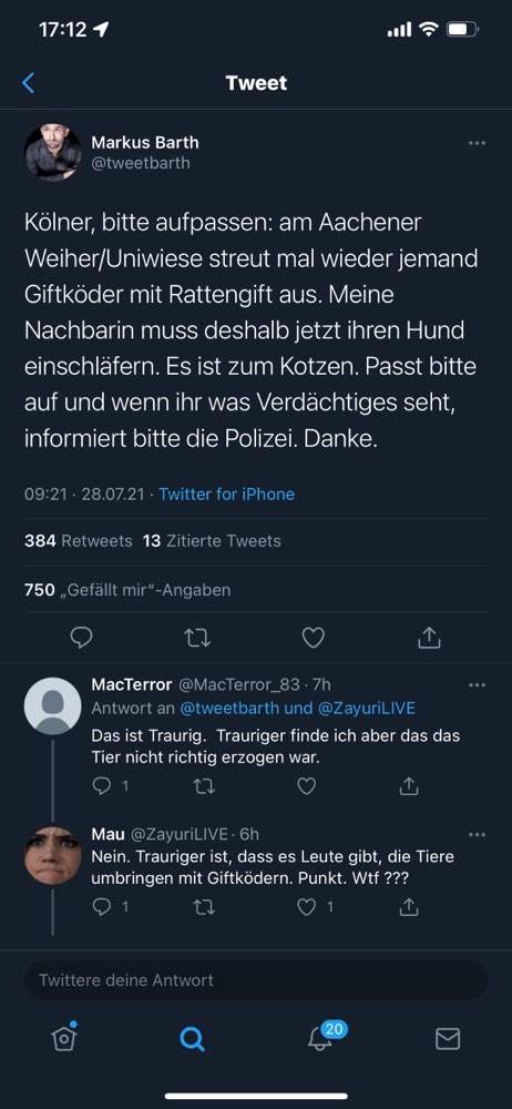 Giftköder-Giftköder mit Rattengift-Profilbild