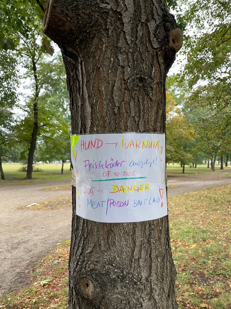 Giftköder-Fleischköder/ Volkspark Friedrichshain-Profilbild