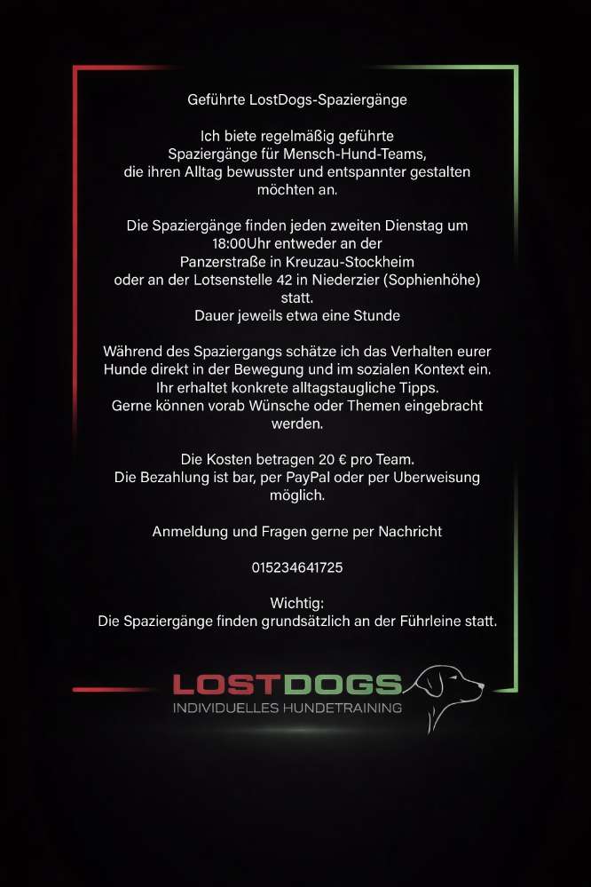 Hundetreffen-Geführte Spaziergänge-Profilbild