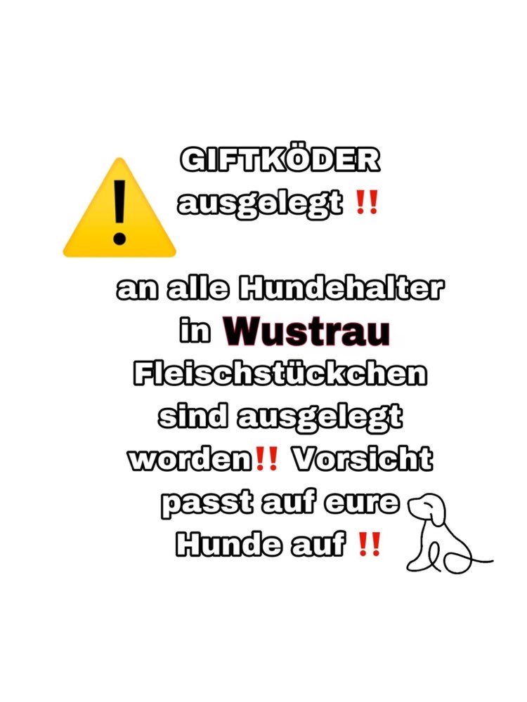 Giftköder-Giftköder Wustrau (Fleischstücke)-Profilbild