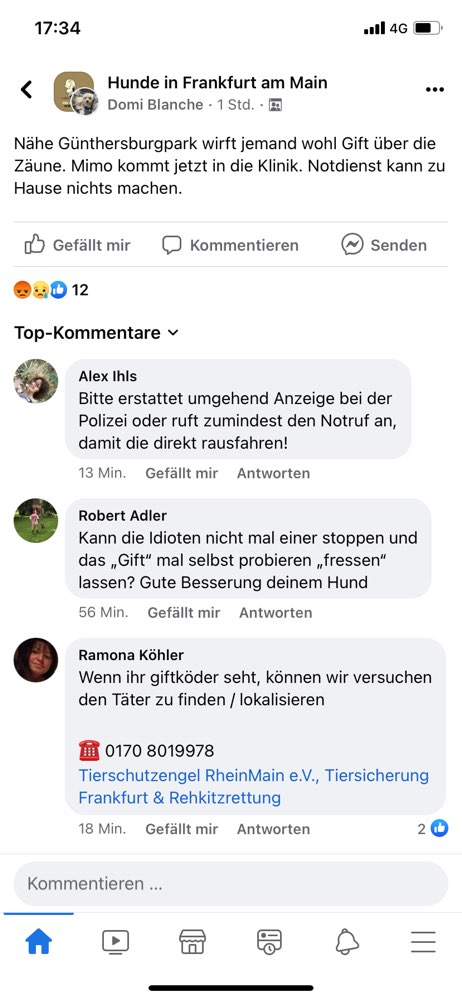 Giftköder-Giftköder Nähe Günthersburgpark-Profilbild