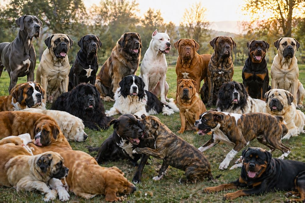 🐾 Molosser-Wettbewerb/ Zeigt eure sanften Riesen! 🐾 Banner