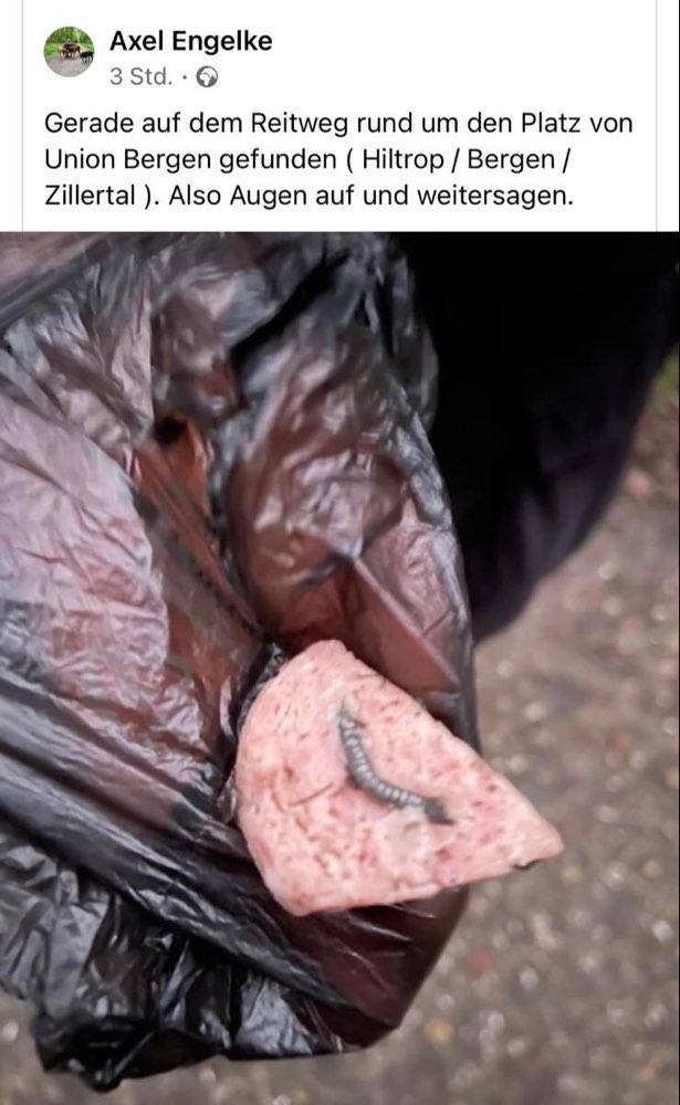 Giftköder-Wurst mit Schrauben-Profilbild