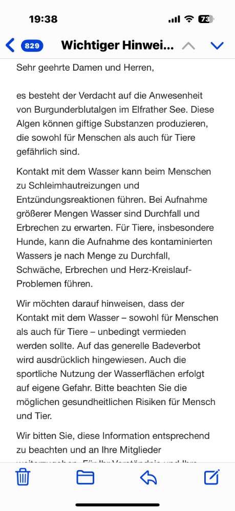 Giftköder-Elfrather See/Burgunderblutalgen-Profilbild