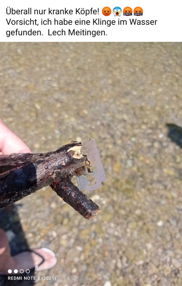 Giftköder-Stock mit Klinge-Profilbild