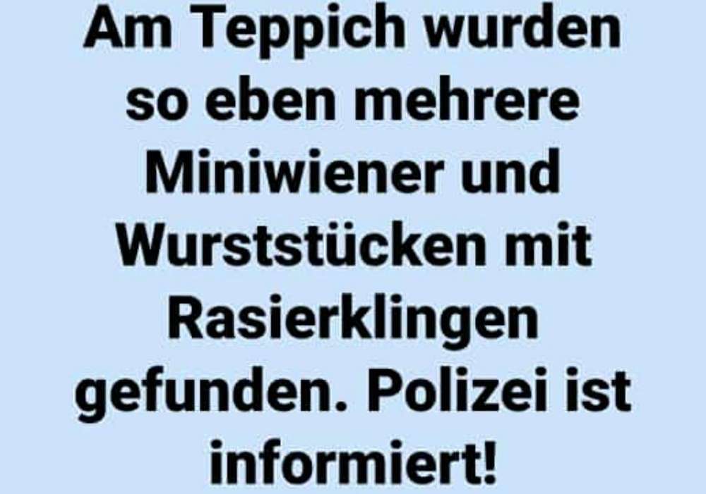Giftköder-Miniwiener mit Rasierklingen Friedrichsh-Profilbild