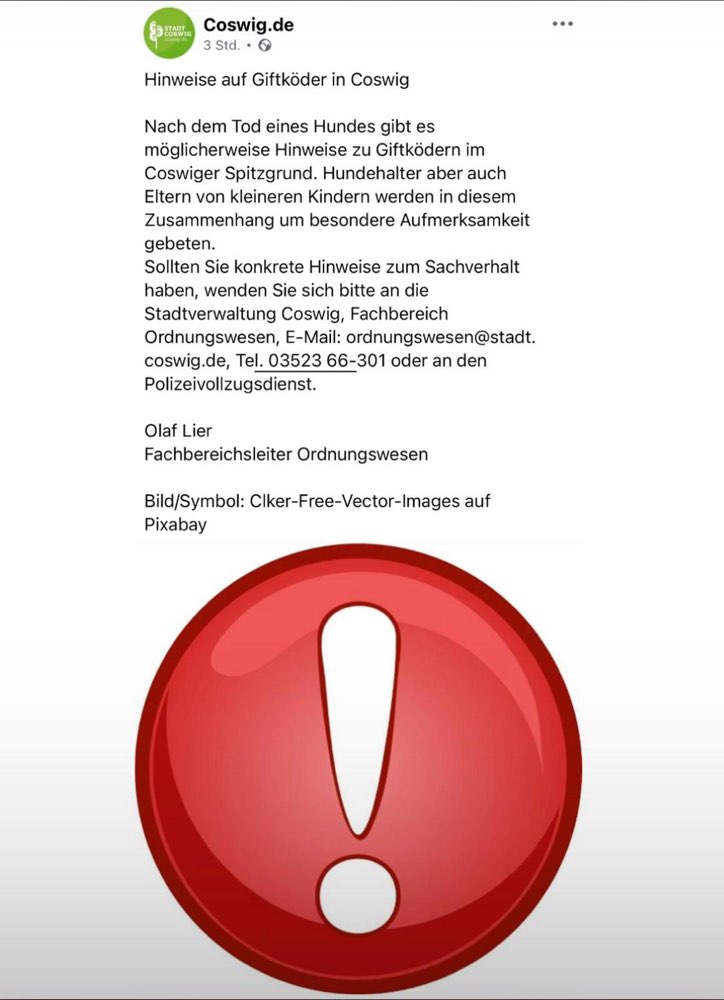 Giftköder-Vorsicht! Giftköder!-Profilbild