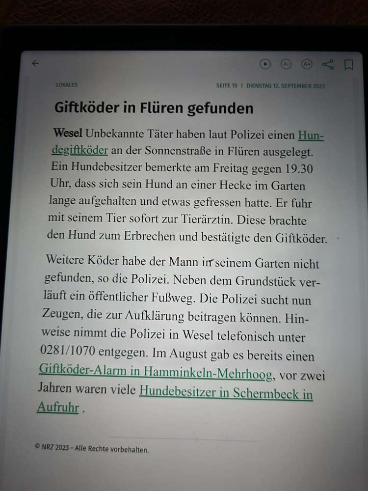 Giftköder-Giftköder in Wesel/Flüren-Profilbild