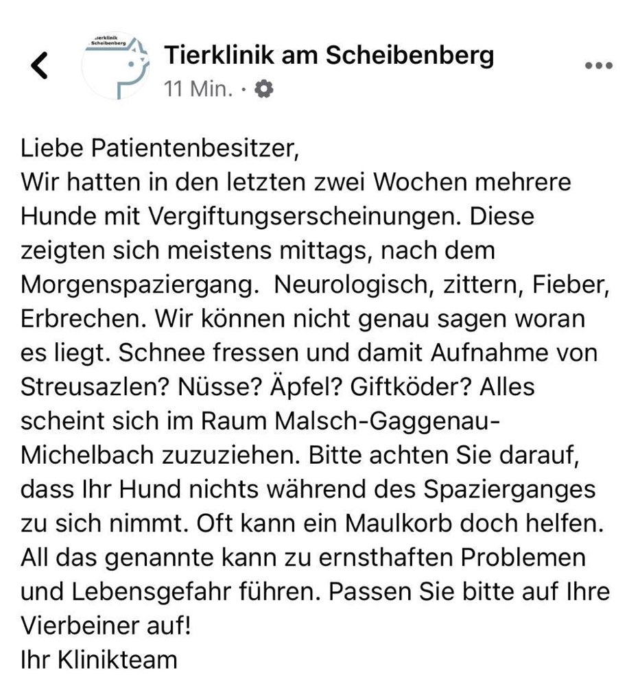 Giftköder-Giftköder rund um Gaggenau/ Malsch-Profilbild