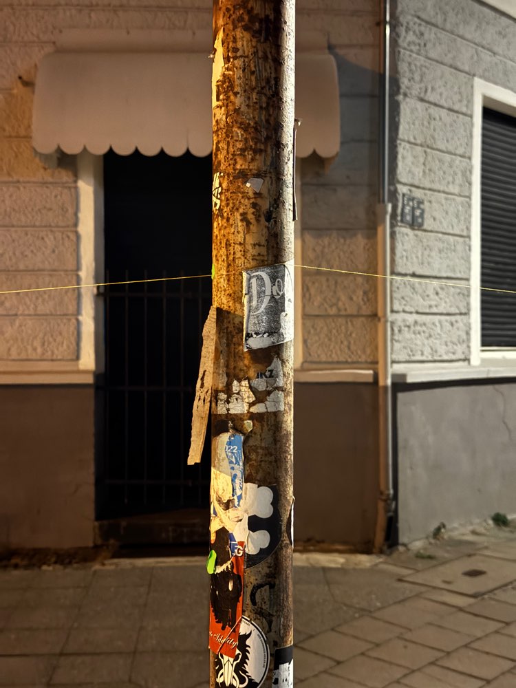 Giftköder-herabhängende Fäden in Augen- und Gehhöh-Profilbild