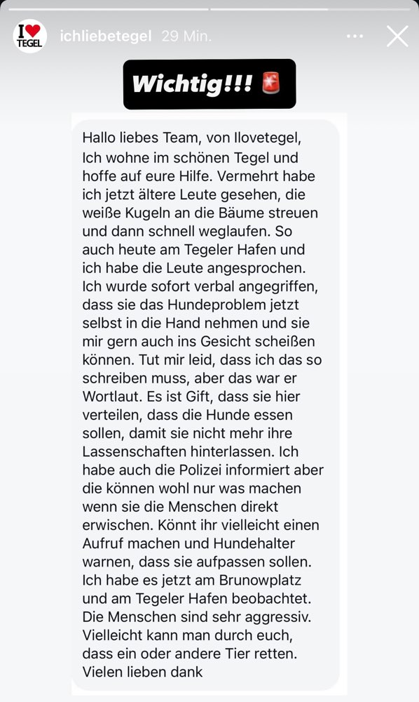 Giftköder-Mutwillige Verteilung von Gift-Profilbild