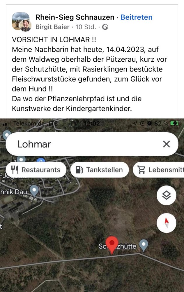 Giftköder-Lohmarer Wald: Köder mit Klingen-Profilbild