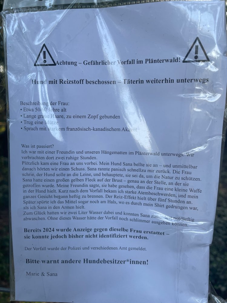 Giftköder-Hund mit Reizstoff beschossen-Profilbild