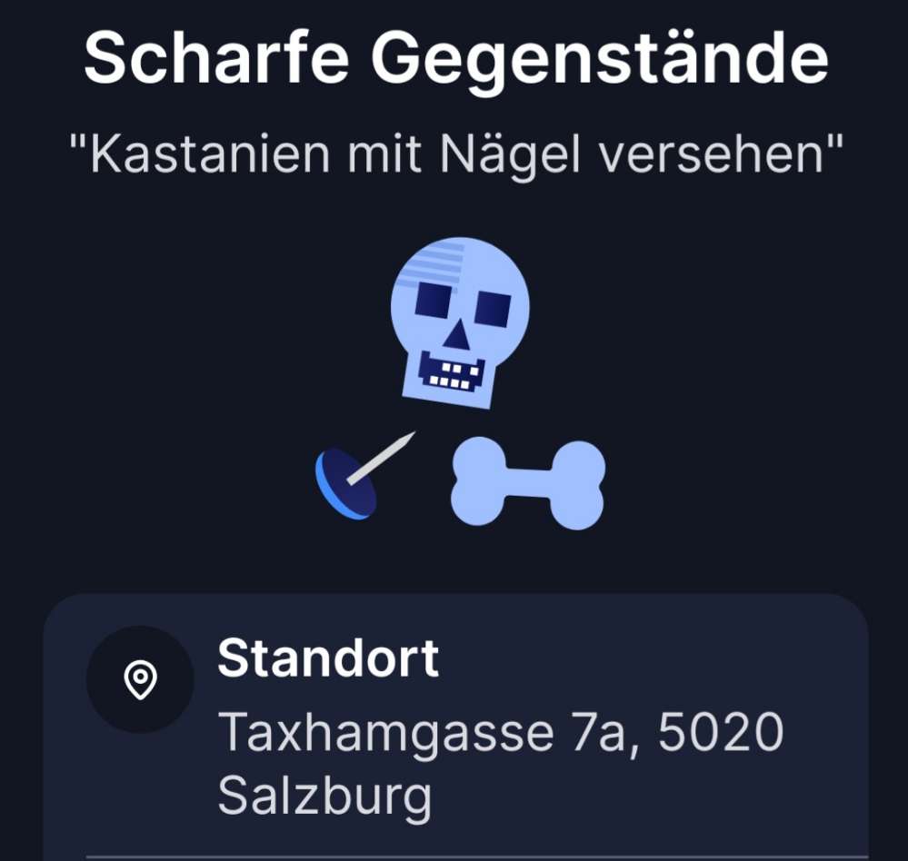Giftköder-Kastanien mit Nägel versehen-Profilbild