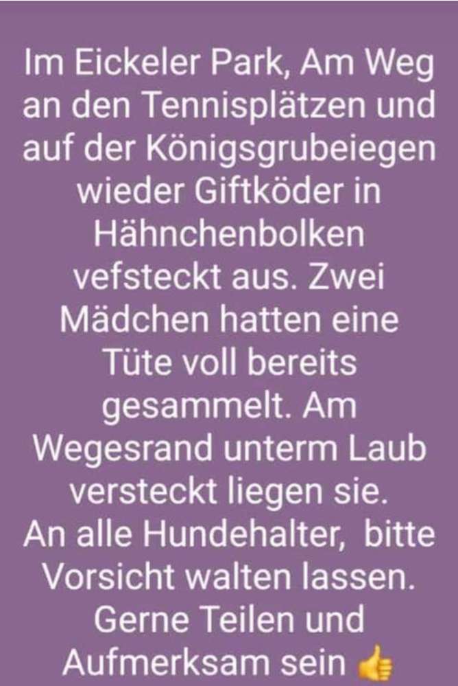 Giftköder-Giftköder in Hähnchenbollen-Profilbild