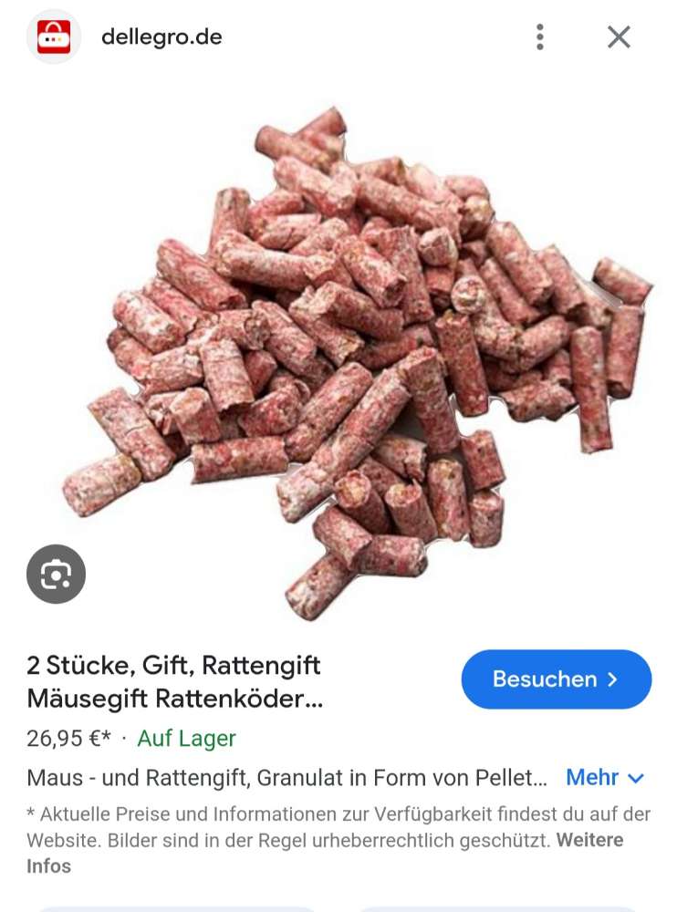 Giftköder-Komische rosa Pellets im Waldstück-Profilbild