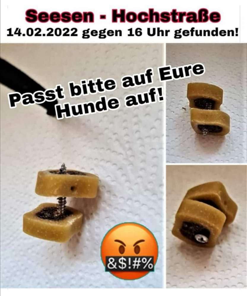 Giftköder-Hunde Snacks mit Schrauben-Profilbild