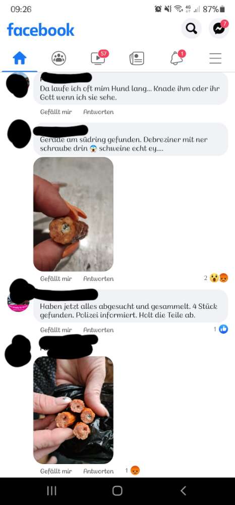 Giftköder-Giftköder mit Schrauben in Wurststücken-Profilbild