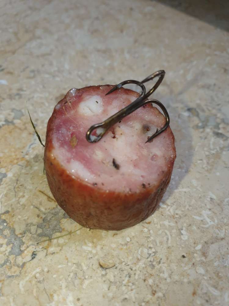 Giftköder-Wurst mit Anglerhaken-Profilbild