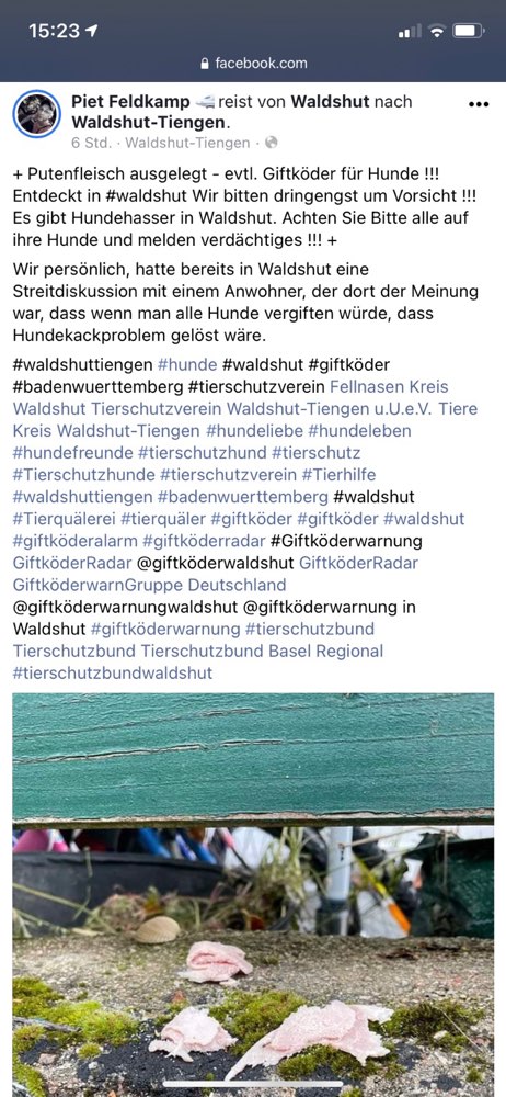 Giftköder-Putenbrust in Waldshut verteilt.-Profilbild