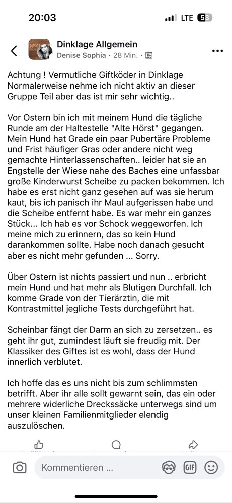 Giftköder-Vermutlicher Giftköder-Profilbild