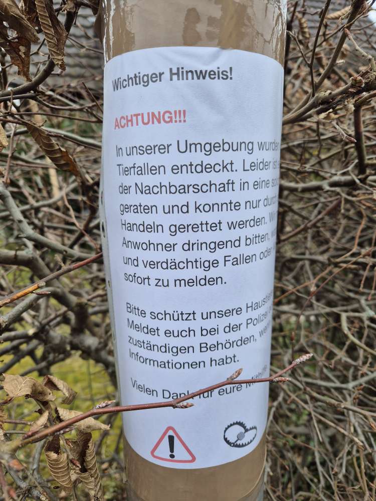 Giftköder-Illegale Tierfalle-Profilbild