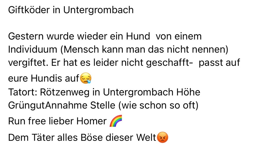 Giftköder-Giftköder in Untergrombach-Profilbild