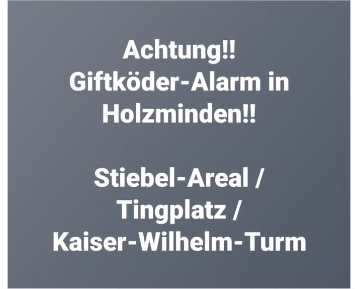 Giftköder-Weitere Giftköder in Holzminden-Profilbild
