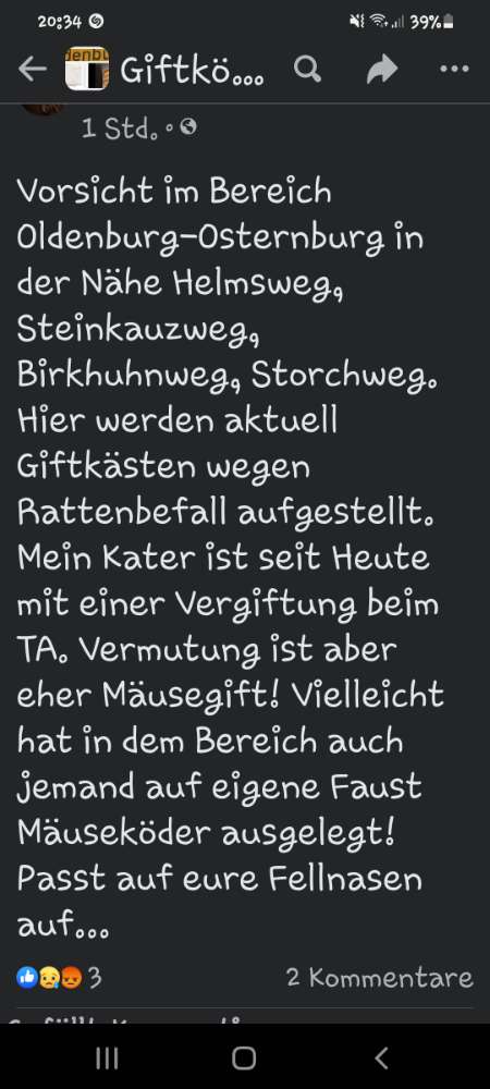 Giftköder-Giftköder/ Rattenfallen-Profilbild